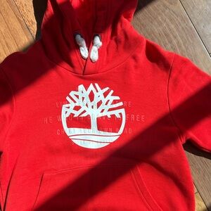 Timberland Red Kids Hoodie